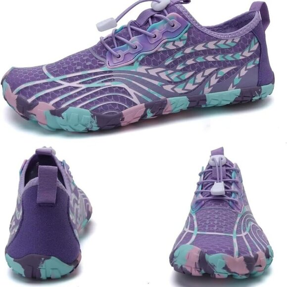 Men's Aqua Socks Quick-Dry Water Shoes for Hiking Kayaking Boating Surfing - Picture 7 of 7